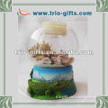 Customized design glass ball candle holder
